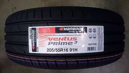 Hankook Ventus Prime 3 K125 215/45 R17 91V